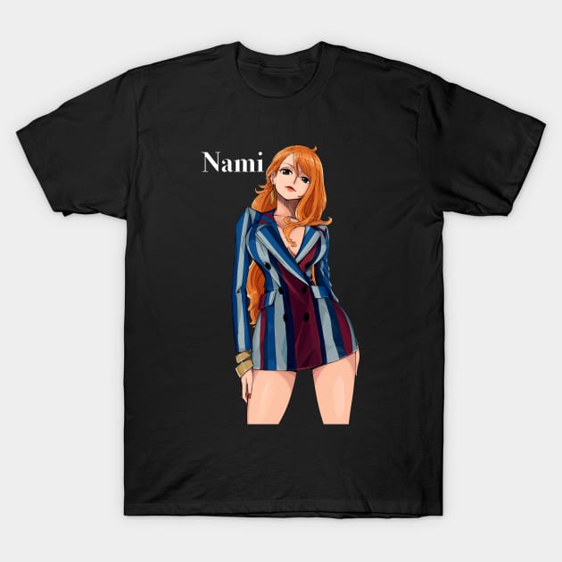 Nami One Piece Fashion T-Shirt by KDungUniversal